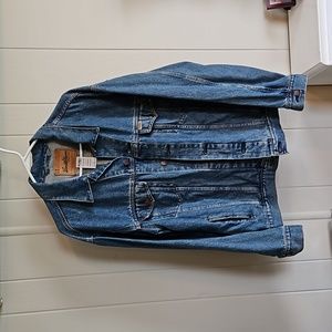Levi Strauss Size L Vintage Denim Mens Jean Jacket